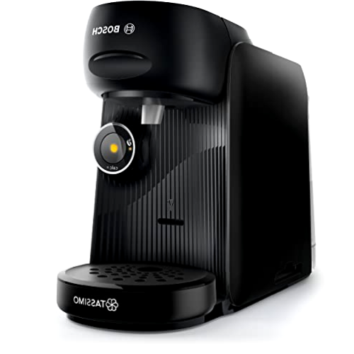 Bosch, Cafetera TASSIMO FINESSE para preparar múltiples bebidas, TAS16B2, hasta 40 bebidas, IntensityBoost, INTELLIBREW, negro intenso